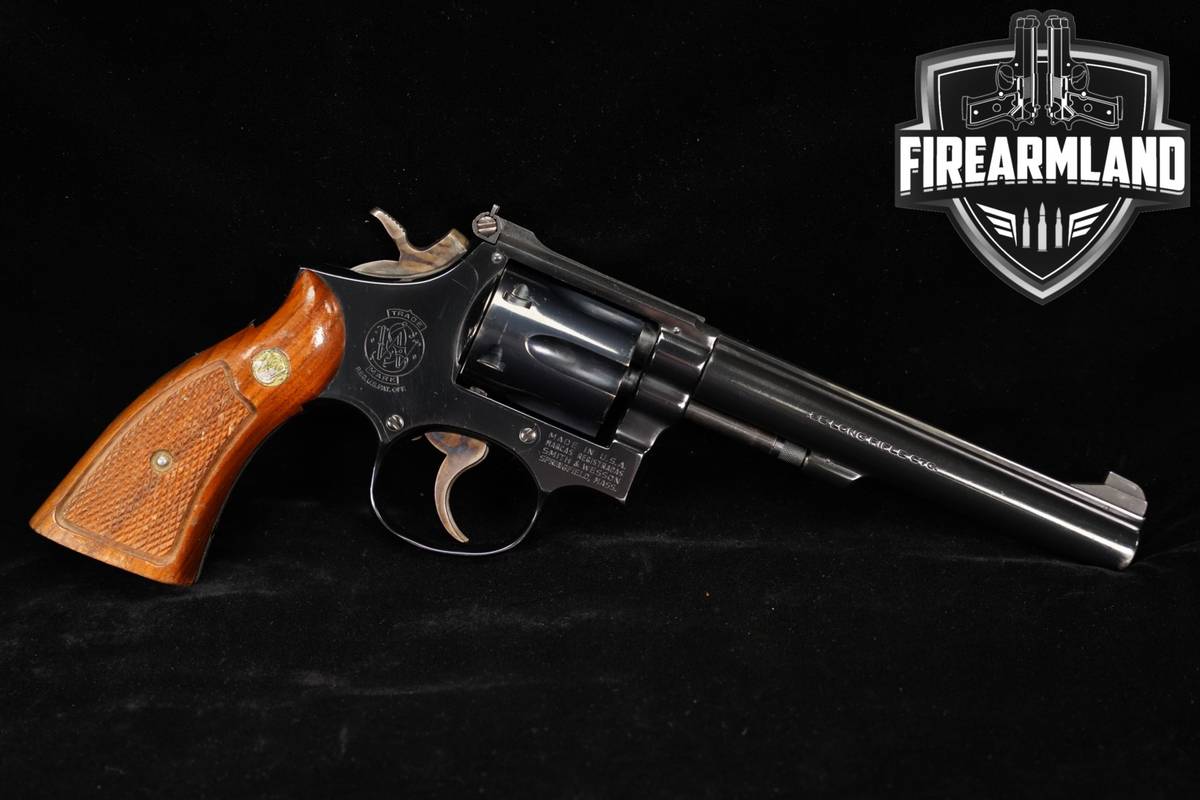 1976 Smith & Wesson Model 17-3 K-22 Masterpiece S&W 22LR 6" Blued DA/SA