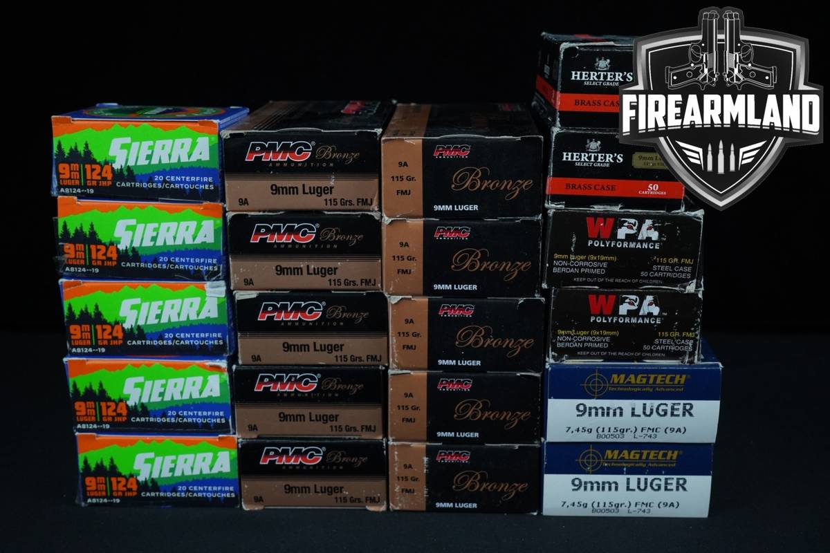 900 RDS! 9mm Ammo 9-mm Ammunition