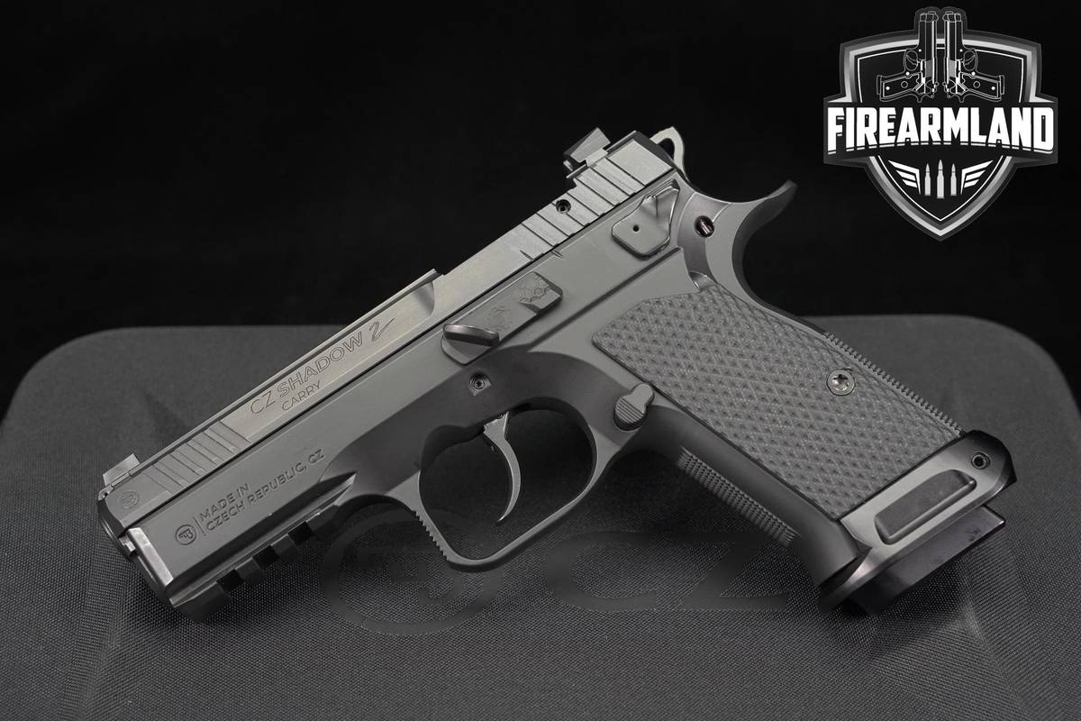 2025 CZ Shadow 2 Carry OR 9mm 4" Optic-Ready +2MAGS & ORIG CASE