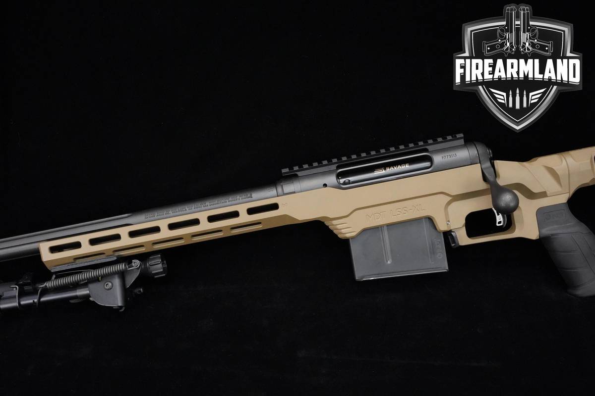 LH Savage Arms Model 110 Precision 338 Lapua 24" FDE Cerakote Savage 110