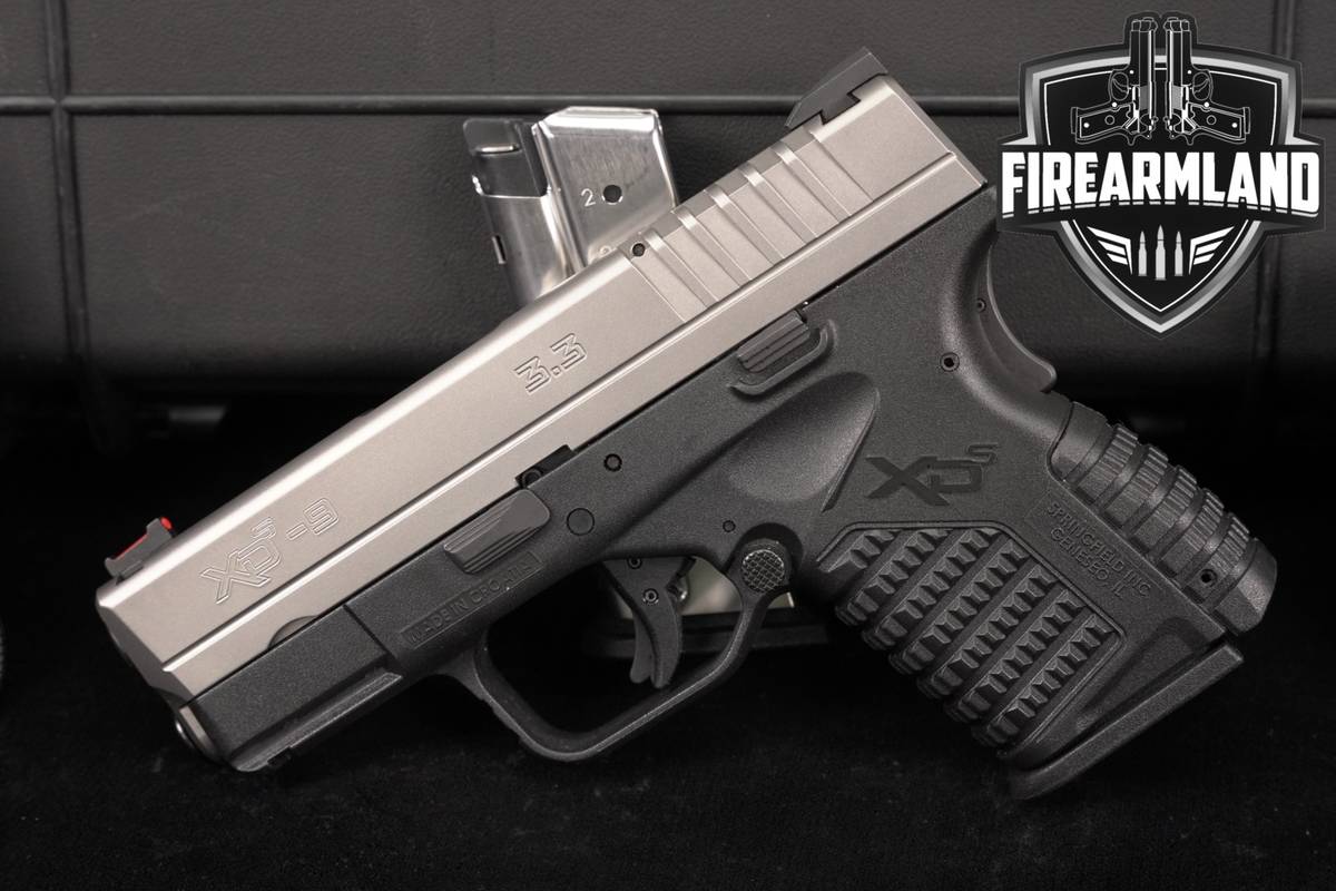 Springfield Armory XD-S First-Gen 9mm 3.3" XDS9 +2 MAGS, ORIG CASE, HOLSTER