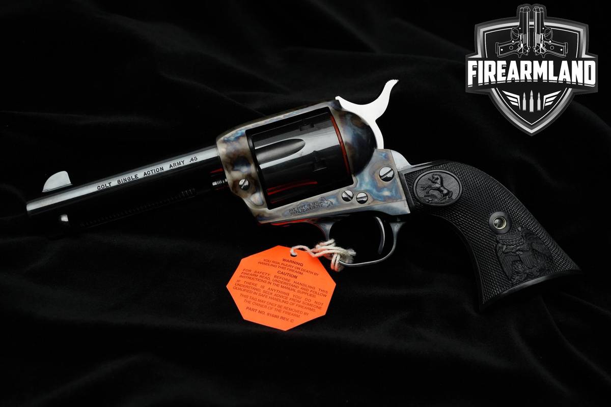 LIKE-NEW 2009 Colt Single Action Army 45 Colt 4.75" Single Army Action SAA