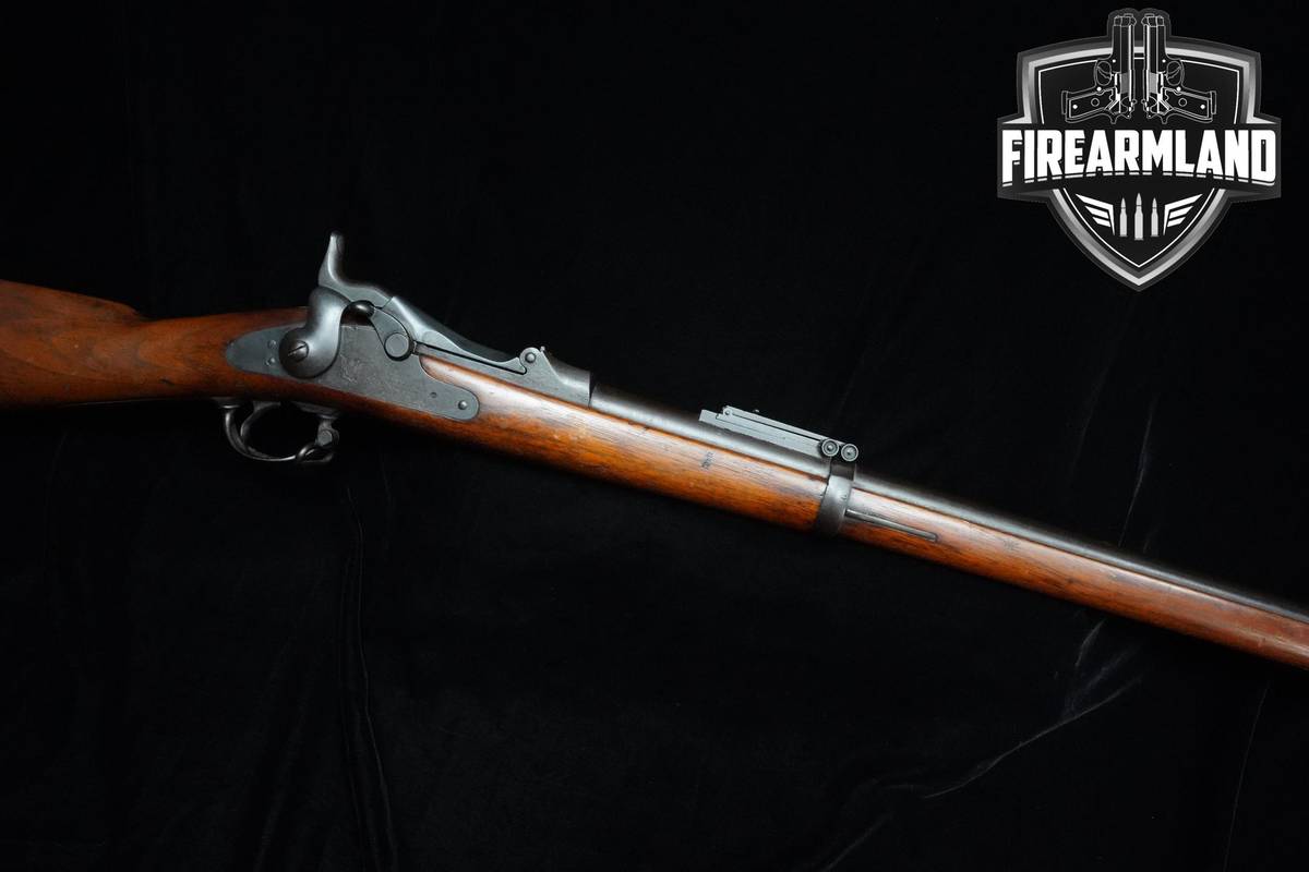 1885 Springfield Armory Model 1878 Trapdoor 32.5" Blued Springfield 1878