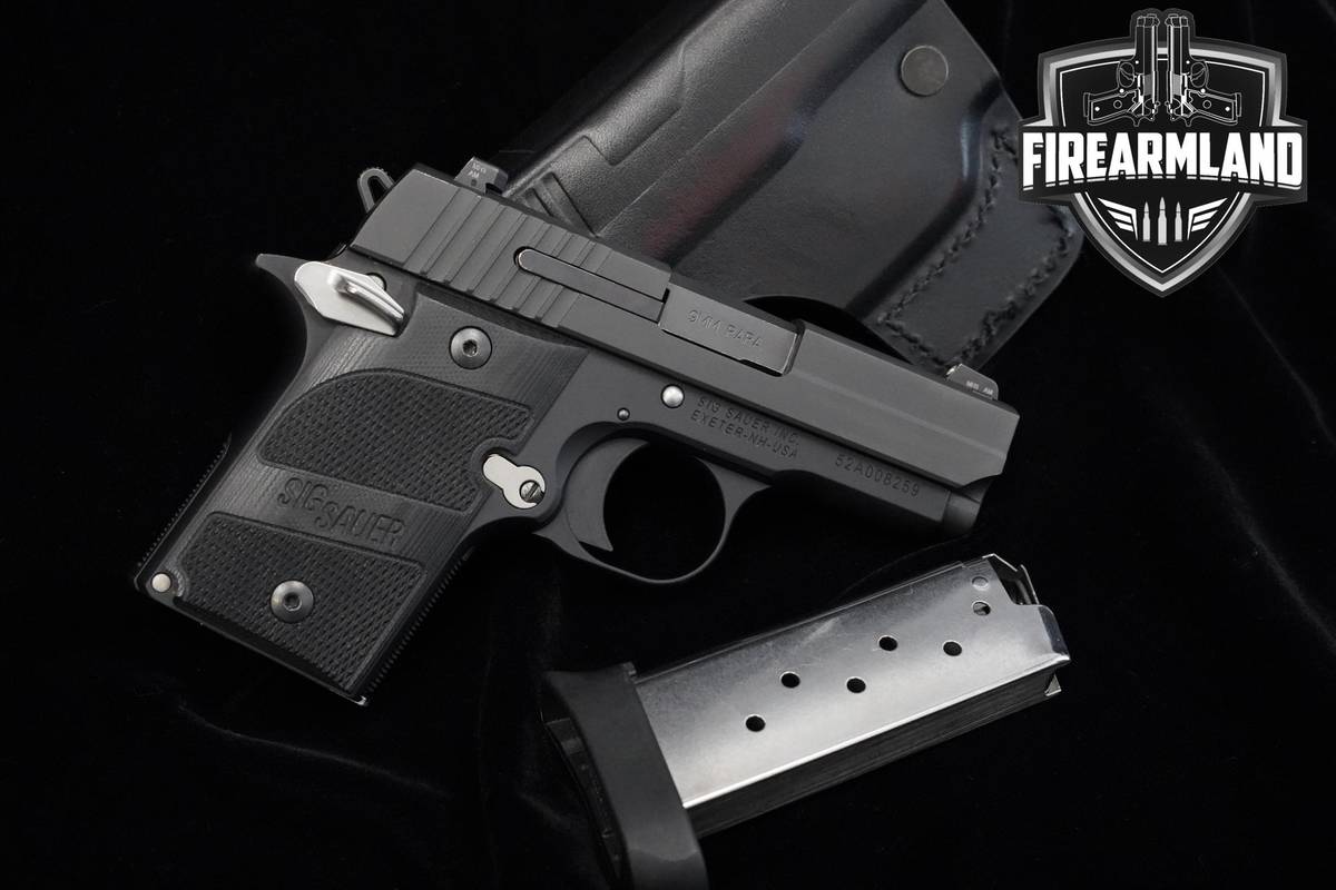 Sig Sauer P938 9mm 3" Nitron P938 P-938 +2 MAGS & HOLSTER