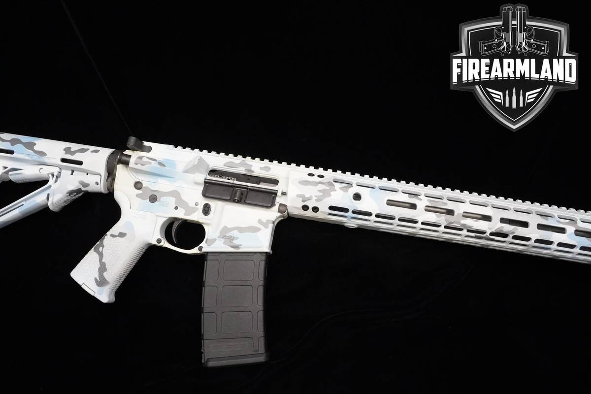 Aero Precision X15 223 Wylde AR-15 AR15 AR 18" SNOW CAMO X-15