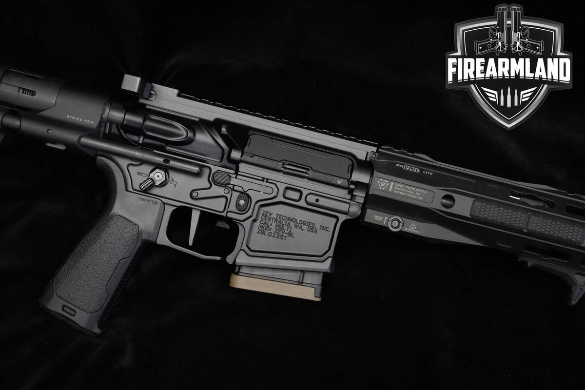 ZEV Model ZEV-BL 300 Blackout 8" Strike Industries Acessories  AR-15 AR15