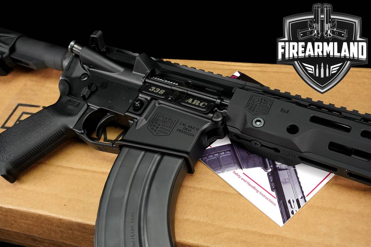 Diamondback DB15 338 ARC AR-15 AR15 11" DB Brace THREADED