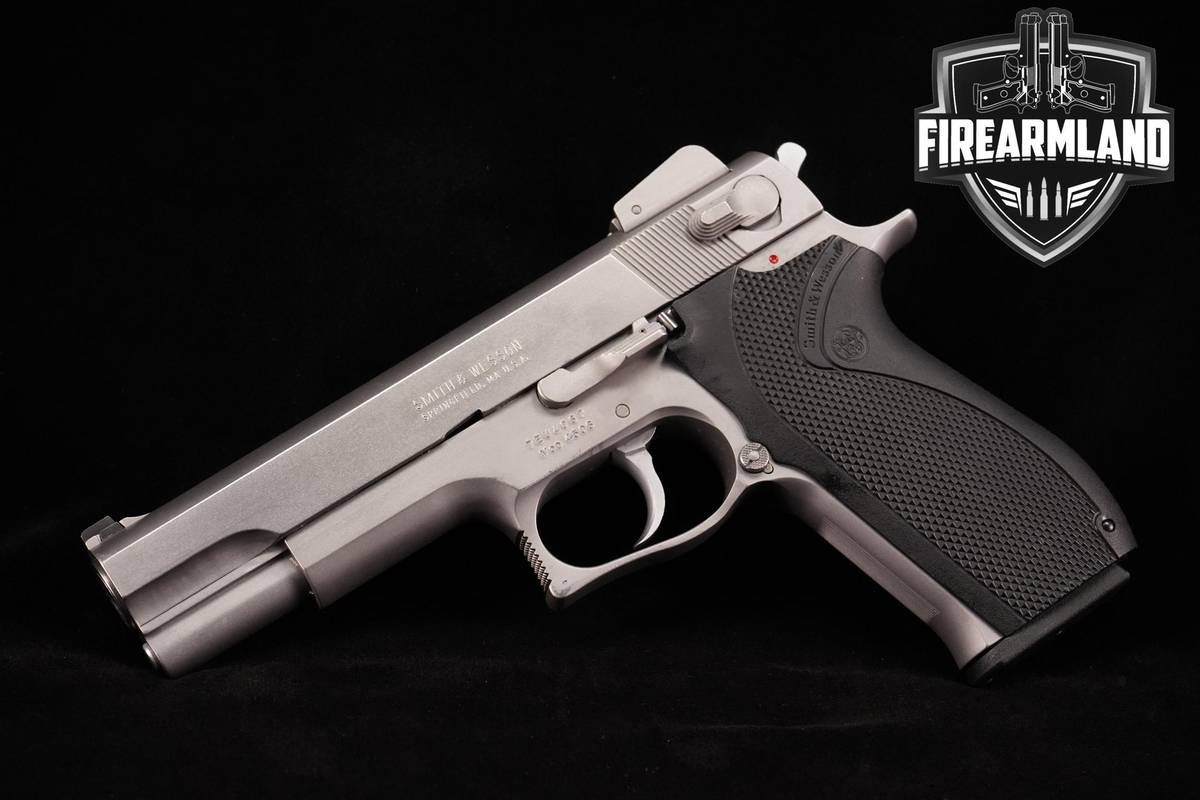 Smith & Wesson (S&W) Model 4506 45 ACP 5" Stainless Steel S&W 4506 DA/SA