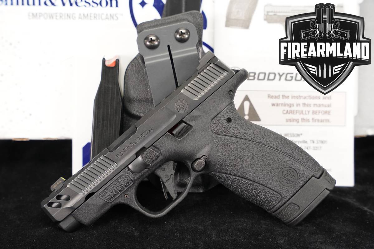 Smith & Wesson Bodyguard 2.0 PC Carry COMP 380 ACP S&W PORT +ORIG BOX