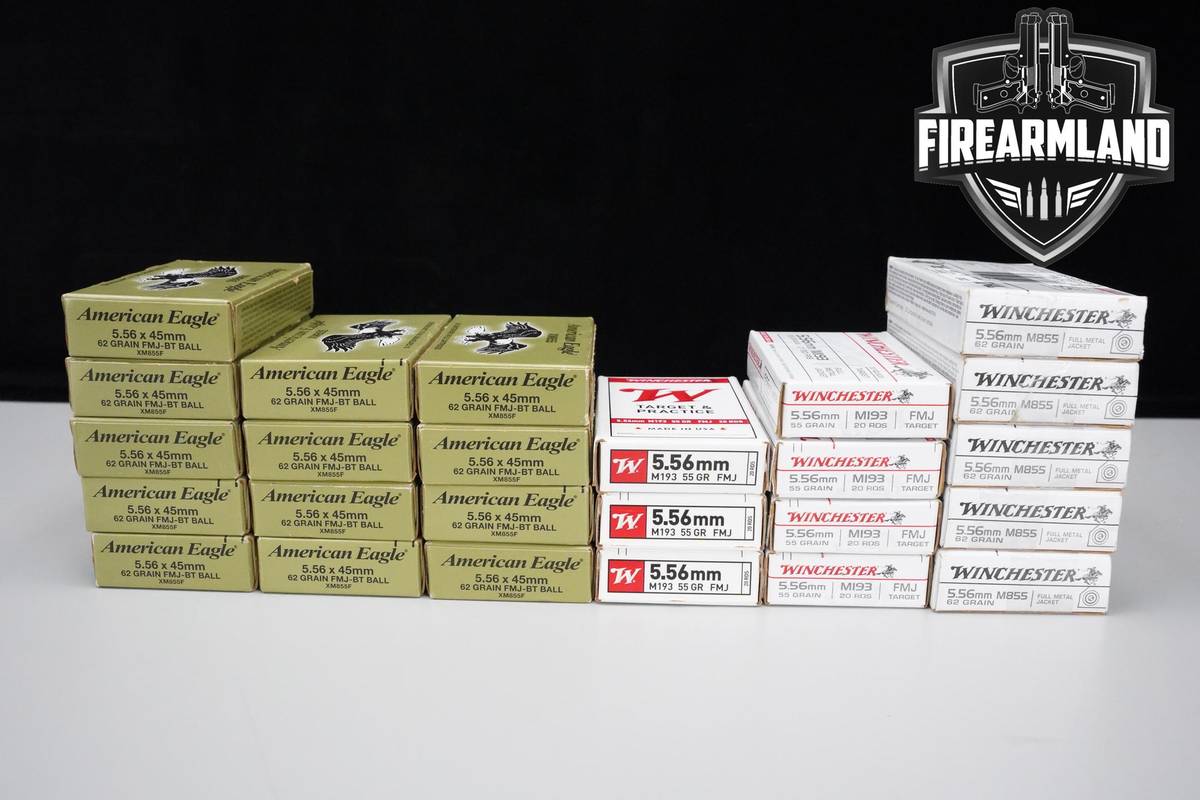 5.56 NATO Ammo 556-NATO Ammunition 500 ROUNDS