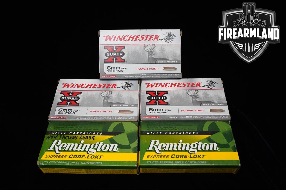 6mm Rem Ammo 6mm-Rem Ammo 100 ROUNDS