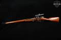 1943 Izhevsk Arsenal Mosin-Nagant Model 1891/30 PU Sniper 7.62x54R Blued & Hardwood in Good Condition Image 2