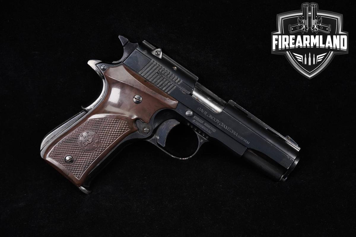 Gabilondo Y CIA Model XV Llama 22LR 1911 3.75" Blued +ORIG CASE