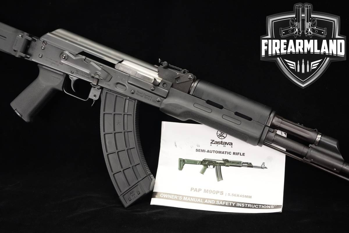 Zastava Arms PAP M90PS 5.56 NATO 18.25" AKM AK47 AK-47 M90-PS PAPM90PS