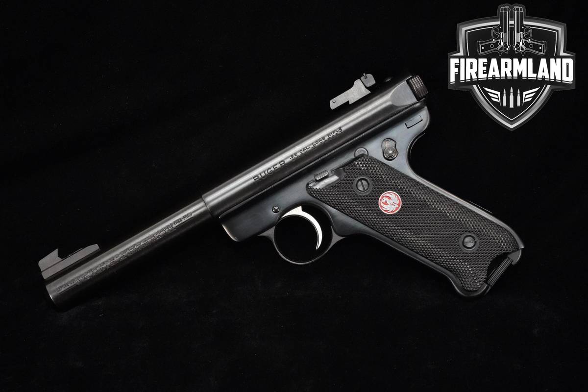 2001 Ruger MARK II Target 22LR 5.5" Blued MKII MK2