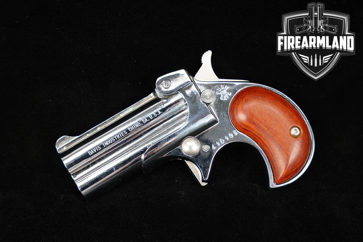 Davis Industries DM-22 22WMR 2.4" Chrome DM22 Defense Derringer