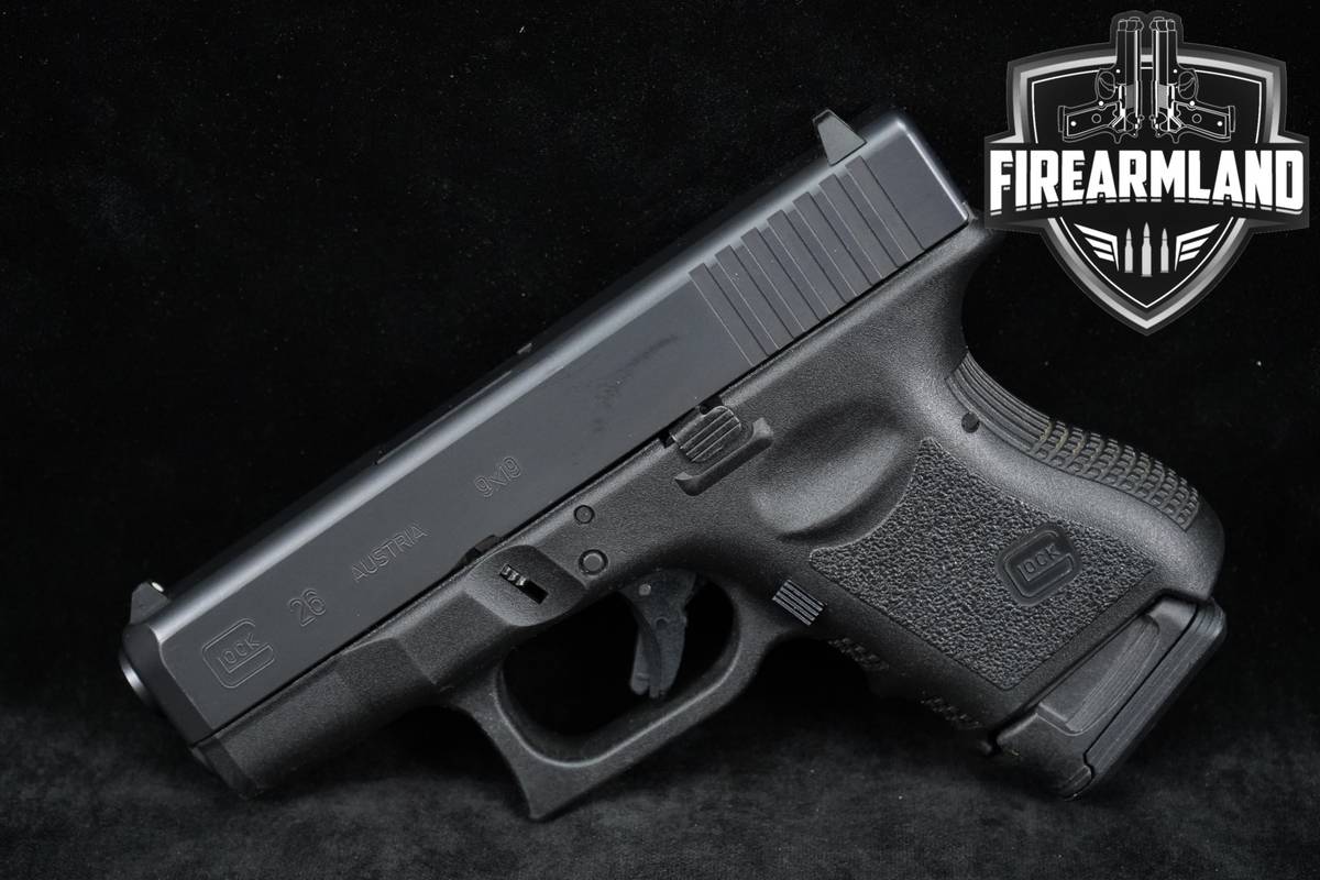 Glock 26 Gen3 9mm G26 Gen-3 +4 MAGS & HOLSTERS