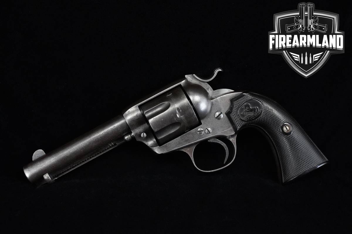 RARE 1907 Colt Model 1873 Single Action Army Bisley 45-Colt SAA 4.75" 1873