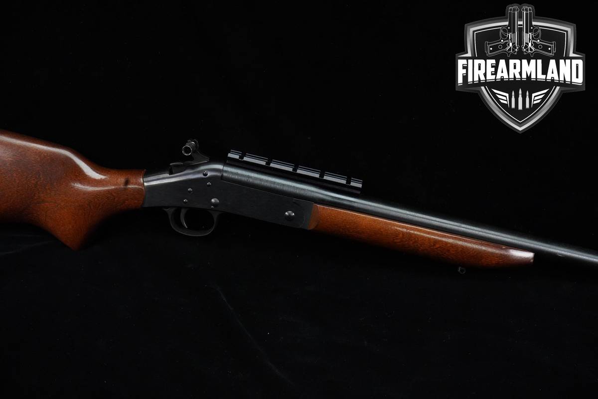 Harrington & Richardson H&R Handi-Rifle Youth 243 Win 22 Walnut
