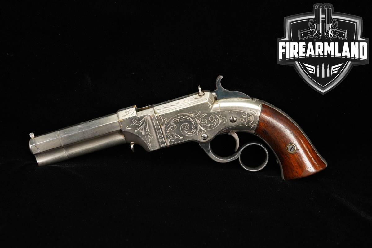UBER RARE MATCHING 1857-1860 Volcanic NO 1 REPEATING PISTOL 31 Rocket Ball