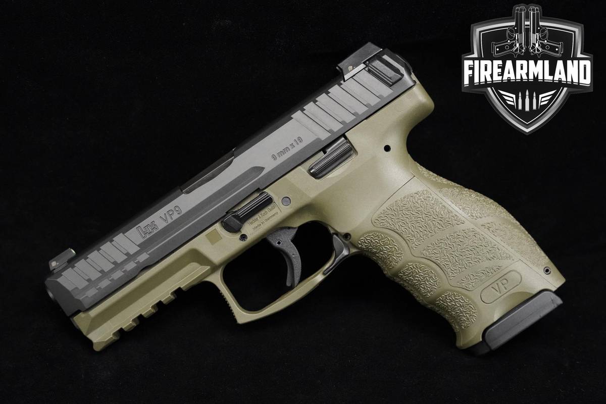 Heckler & Koch VP9 OD Green H&K-HK-VP9 +HOLSTER & ORIG CASE