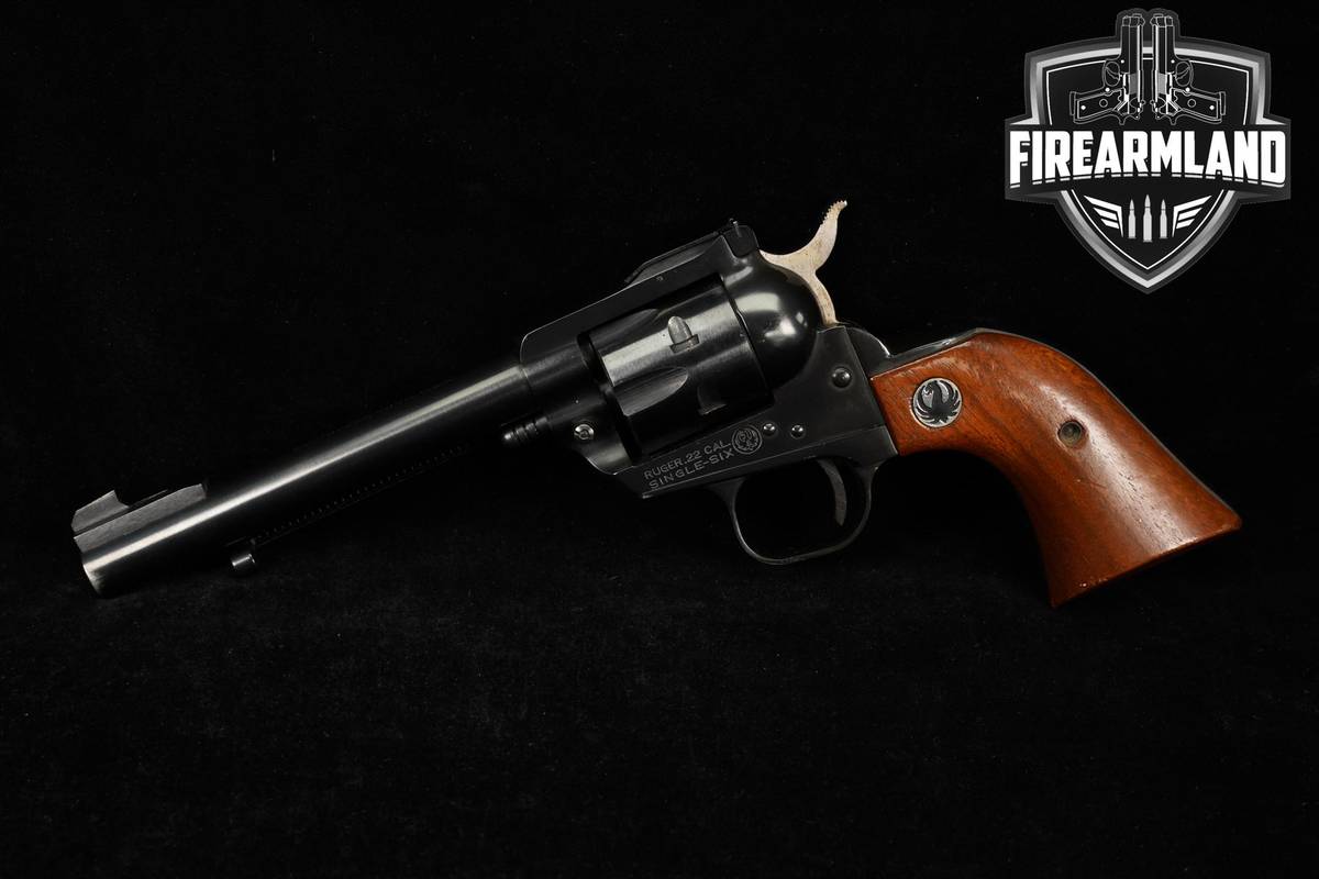 1968 Ruger Super Single-Six Old Model, Three-Screw 22LR 5.5" Blued DA/SA