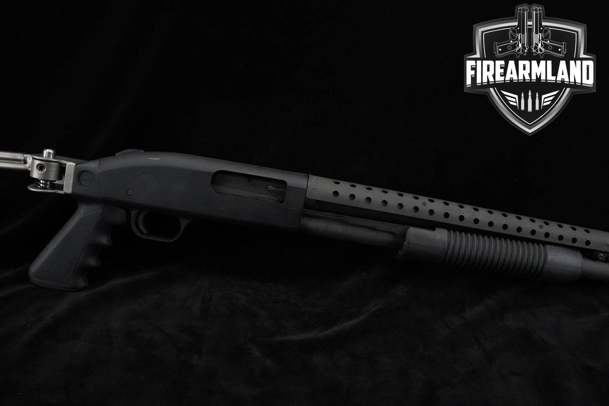 UPGRADES! Mossberg 500A Persuader 12-Gauge 20" 500-A FOLDING-STOCK Shotgun