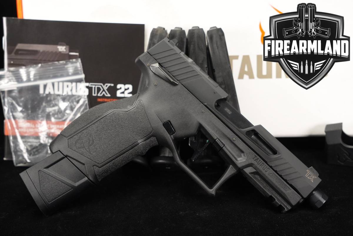 Taurus TX22 Toro 22LR 4.6" TX 22 THREADED +5 MAGS & ORIG BOX