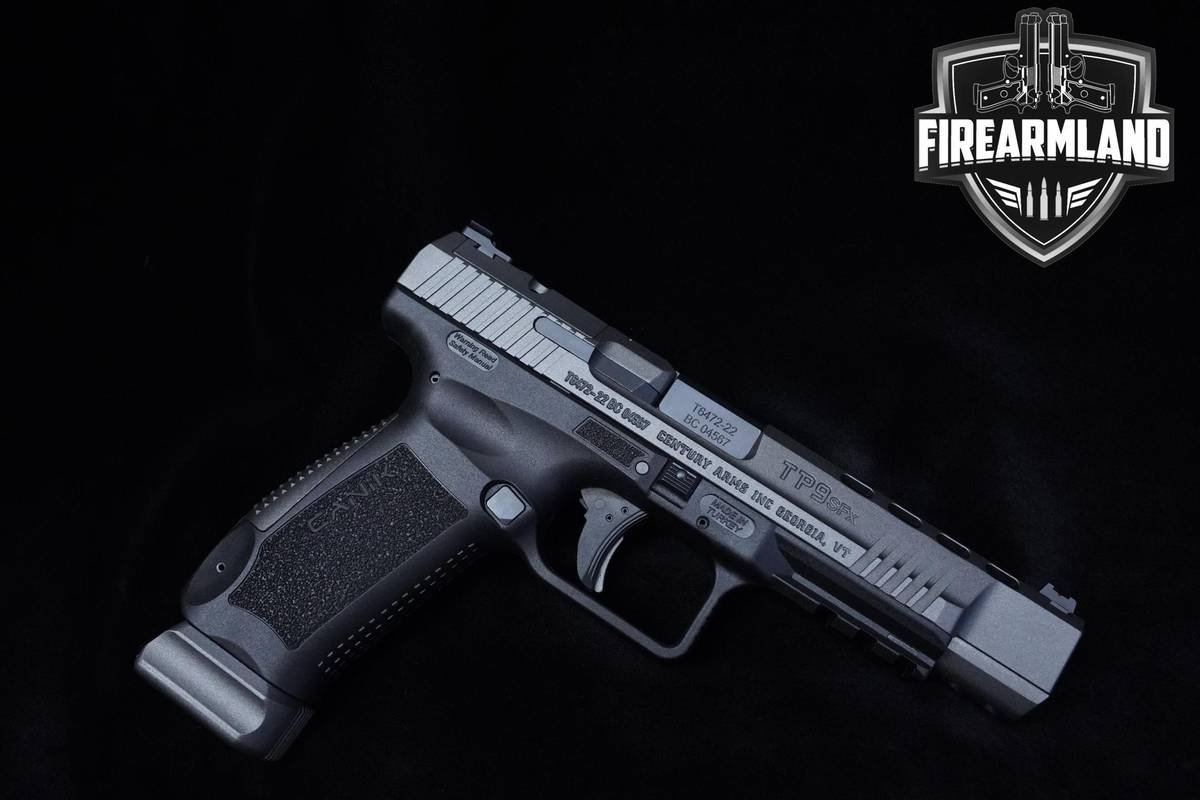 Canik TP9 SFx 9mm 5.2" CERAKOTE Canik-TP9 TP-9 +2 MAGS, ORIG CASE & HOLSTER