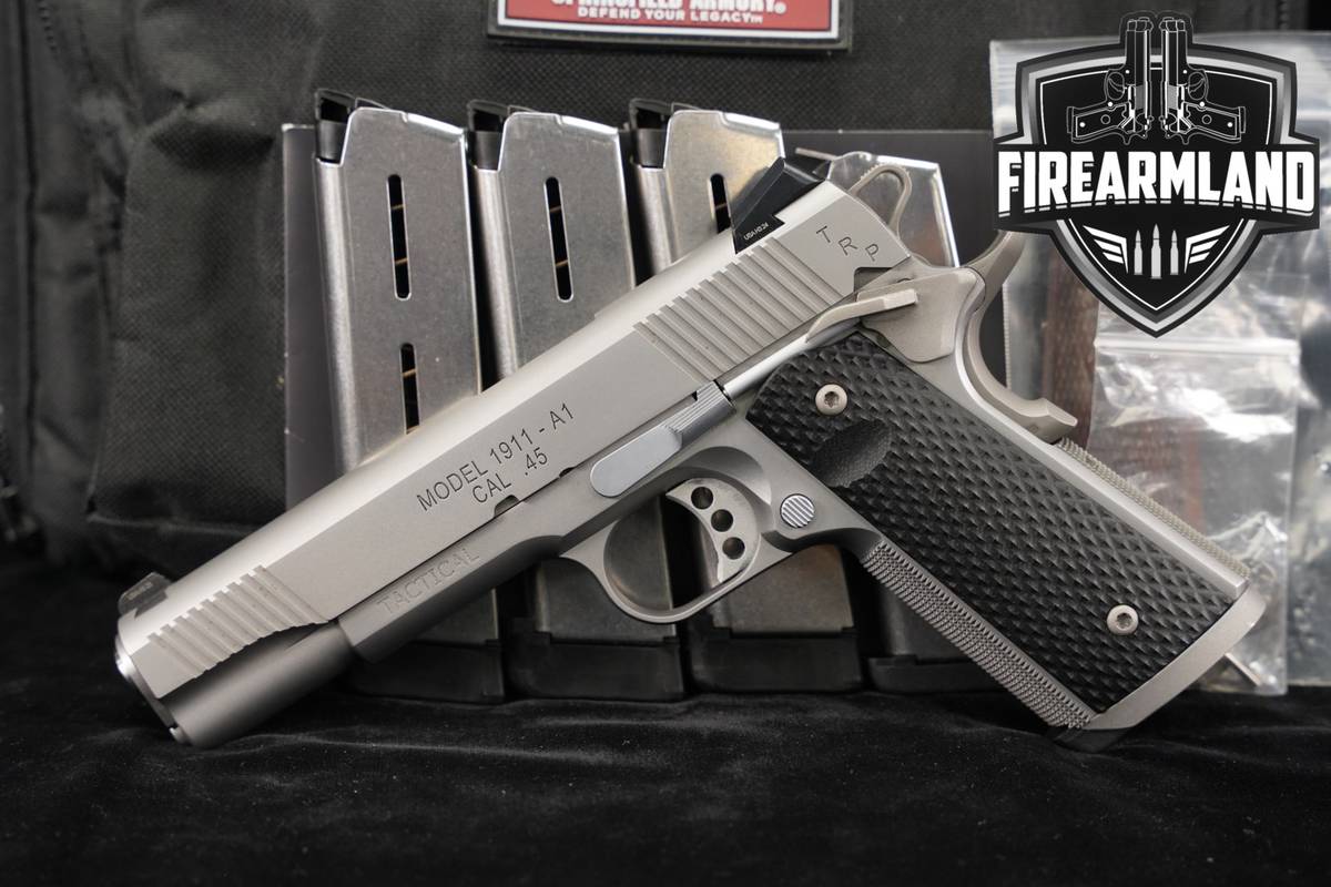 Springfield Armory Model 1911-A1 TRP 45 ACP 1911A1 +5 MAGS & ORIG BOX
