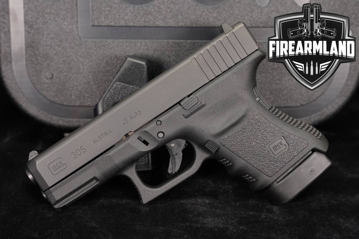 Glock 30S Gen3 G30S Gen 3 45 ACP 3.78" +2 MAGS & ORIG CASE