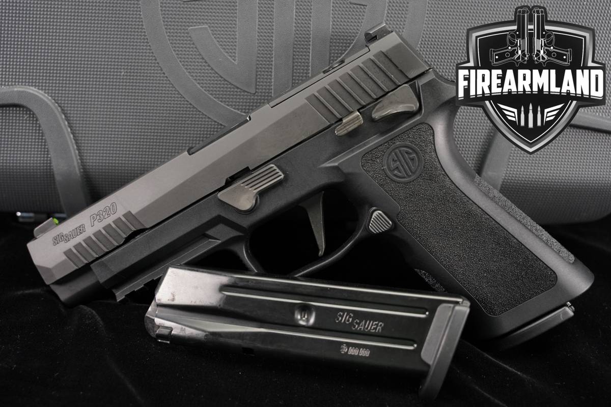 Sig Sauer P320 XFULL X-Series 9mm Optics-Ready P 320 +2 MAGS & ORIG CASE
