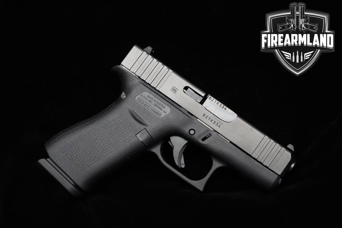 Glock 43X 9mm 3.41" Glock-43X MATCH G43 G43X Gen-5 +2 MAGS & ORIG CASE