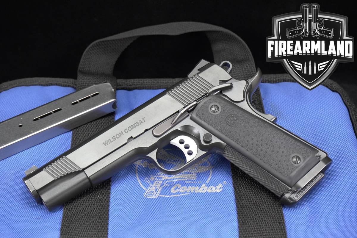 Wilson Combat Tactical Elite 1911 WC 45 ACP 5" +2 MAGS & ORIG CASE