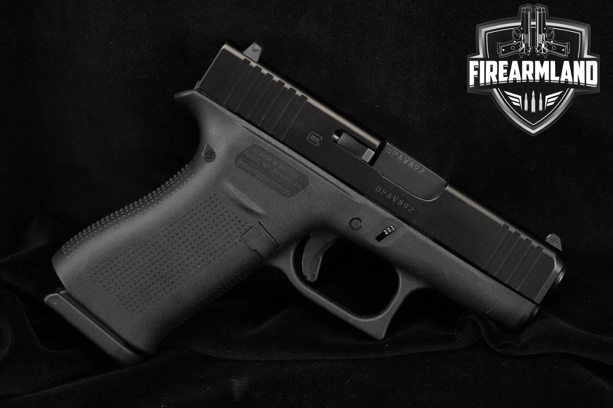 Glock 43X Slimline 9mm 3.41" Glock G43X G43-X +2 MAGS & ORIG CASE
