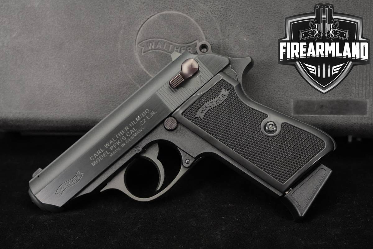 Walther PPK/S 22 22LR 3.3" DA/SA +ORIG CASE