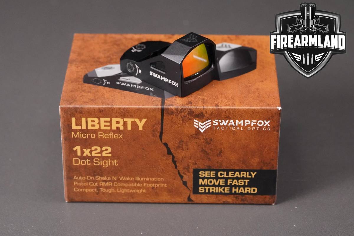 SwampFox Optics Liberty 1x22mm 3 MOA Red Dot +ORIG BOX
