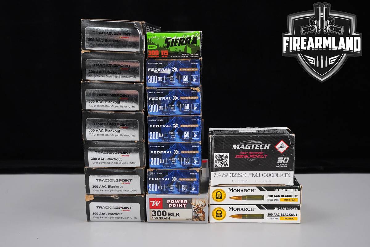 370 RDS! 300 Blackout Ammo 300 BLK AAC