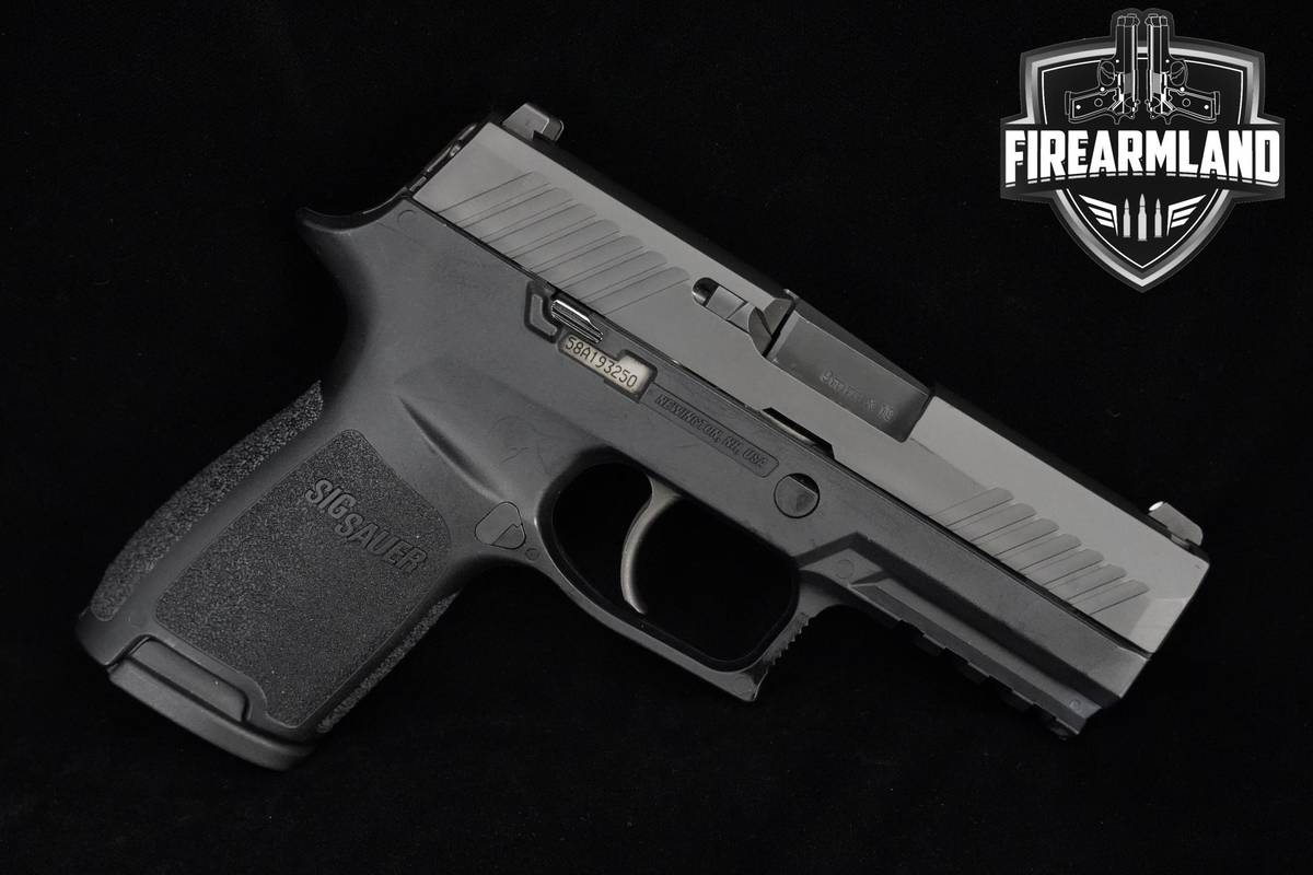 Sig Sauer P320 Compact 9mm Sig-Sauer P320 P320-C P-320 +ORIG CASE & HOLSTER