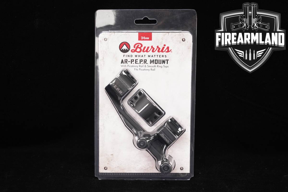Burris AR-P.E.P.R Mount Scope Mounts PEPR +ORIG CASE