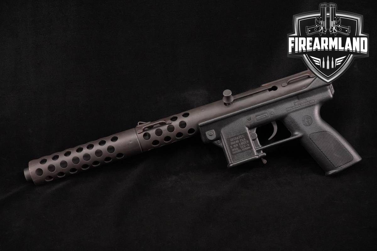 PRE-BAN 1980's Intratec TEC-9 9mm 5" Miami-Made TEC9 +EXTRA BARREL SHROUD