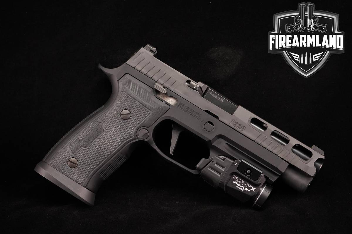 Sig Sauer P320 AXG Pro 9mm 4.7" Sig-P320 P-320 AGX-PRO +2 MAGS & ORIG CASE