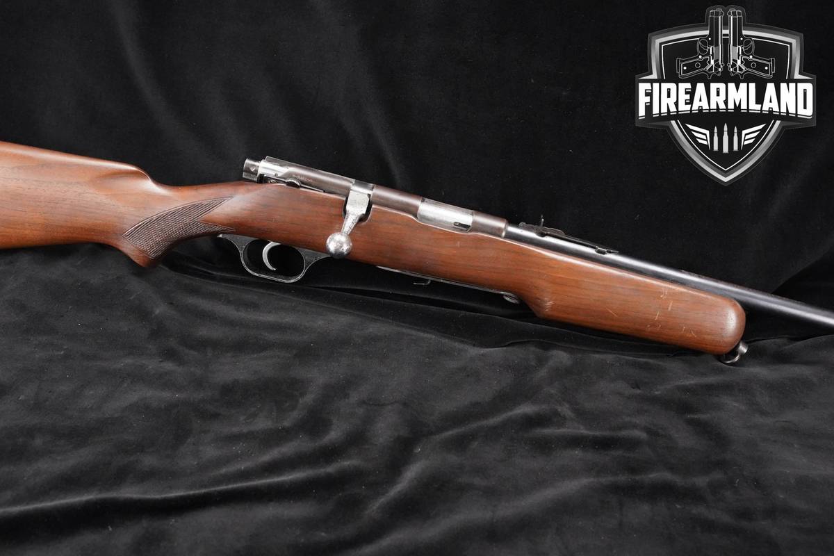 Pre-1968 Springfield Model 84 C 22LR 24" 84C SA Blued & Hardwood