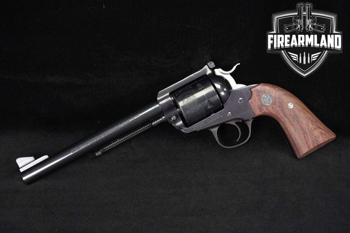 2000 Ruger New Model Blackhawk Bisley 45 Colt Caliber 7.5" Blued