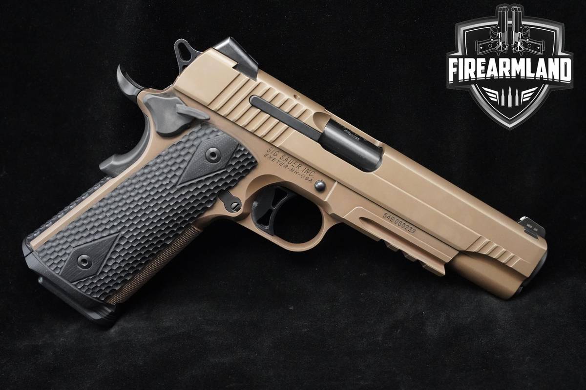 DESIRED Sig Sauer 1911 Emperor Scorpion 45 ACP 1911 5" FDE Sig-Sauer 1911