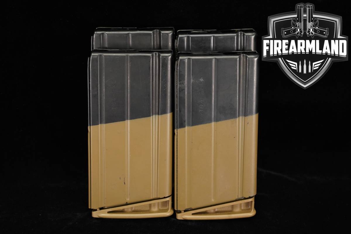 FN FOUR (4) SCAR 17 20 Round Magazines 7.62mm NATO (7.62x51) Mags