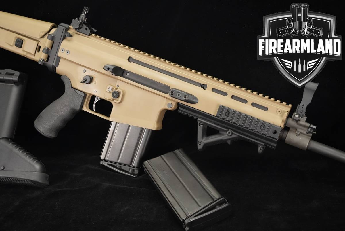 DESIRED FN SCAR 17S RCH 7.62 NATO 16.25" FDE 17-S +2 MAGS, STOCK