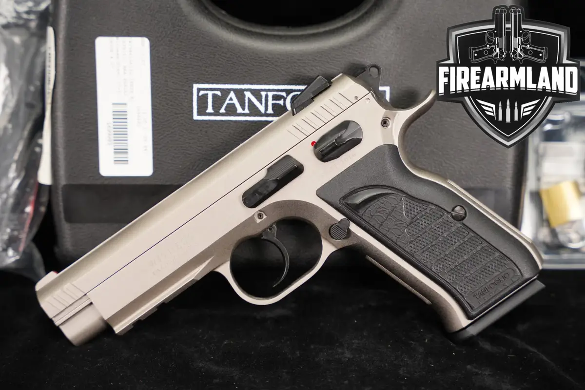 Tanfoglio Witness Steel 38 Super 4.5" Stainless ITALY +2 MAGS & ORIG CASE