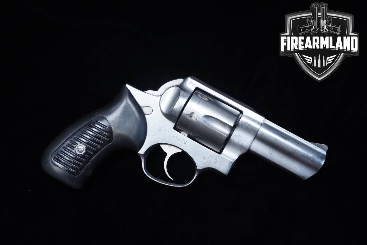 1990 Ruger GP100 Police Service 38 Special 3" Stainless Steel Ruger-GP100