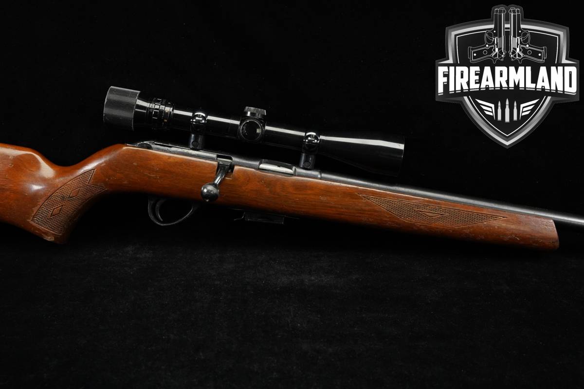 Savage Arms 65M 22WMR 22" Blued & Wood + Optic